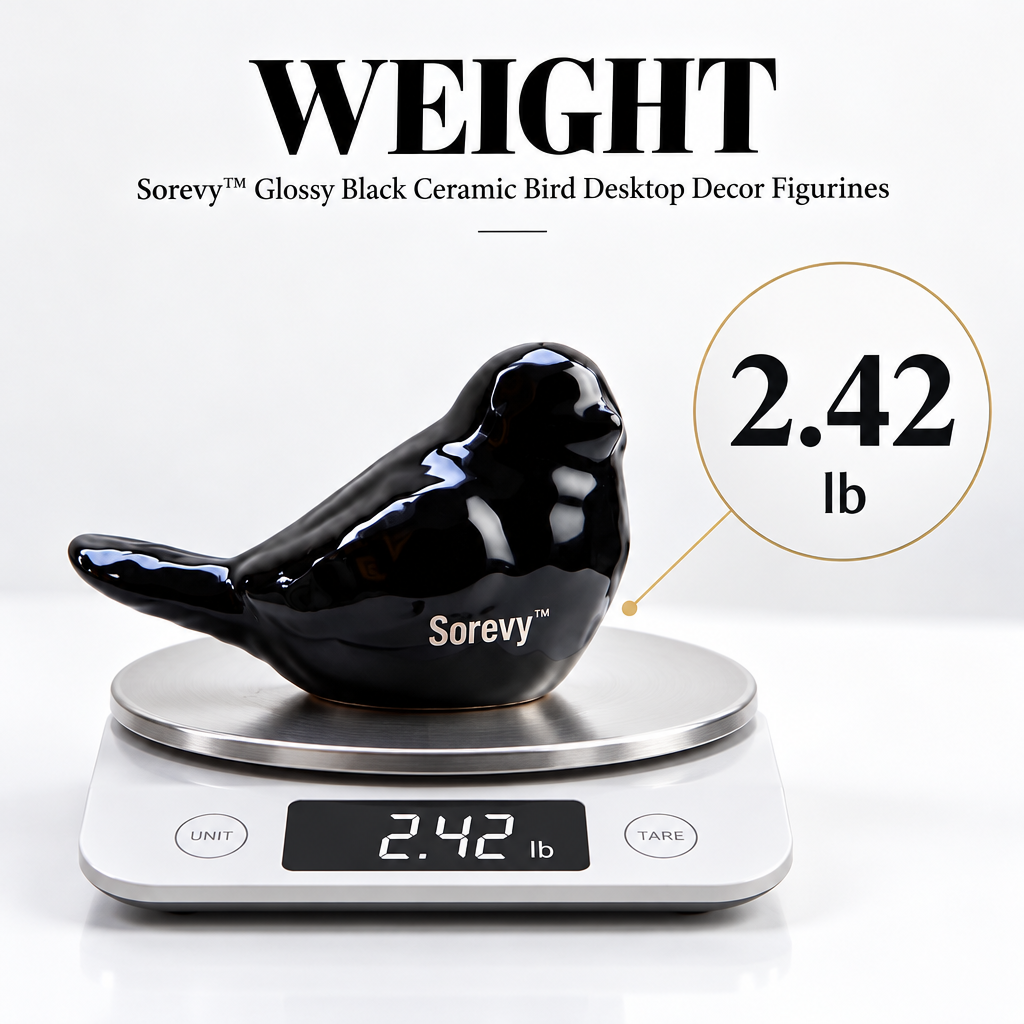 Sorevy™ Obsidian Songbird Figurine Set - detail 2