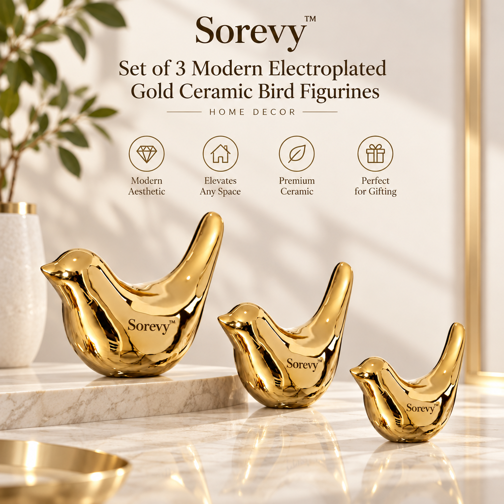 Sorevy™ Aurelia Gold Bird Trio - detail 3