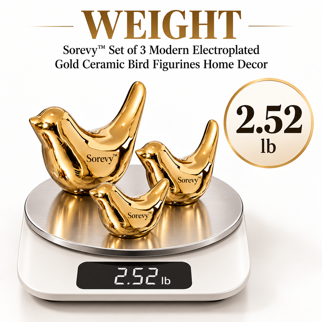 Sorevy™ Aurelia Gold Bird Trio - detail 5