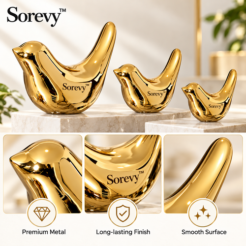 Sorevy™ Aurelia Gold Bird Trio