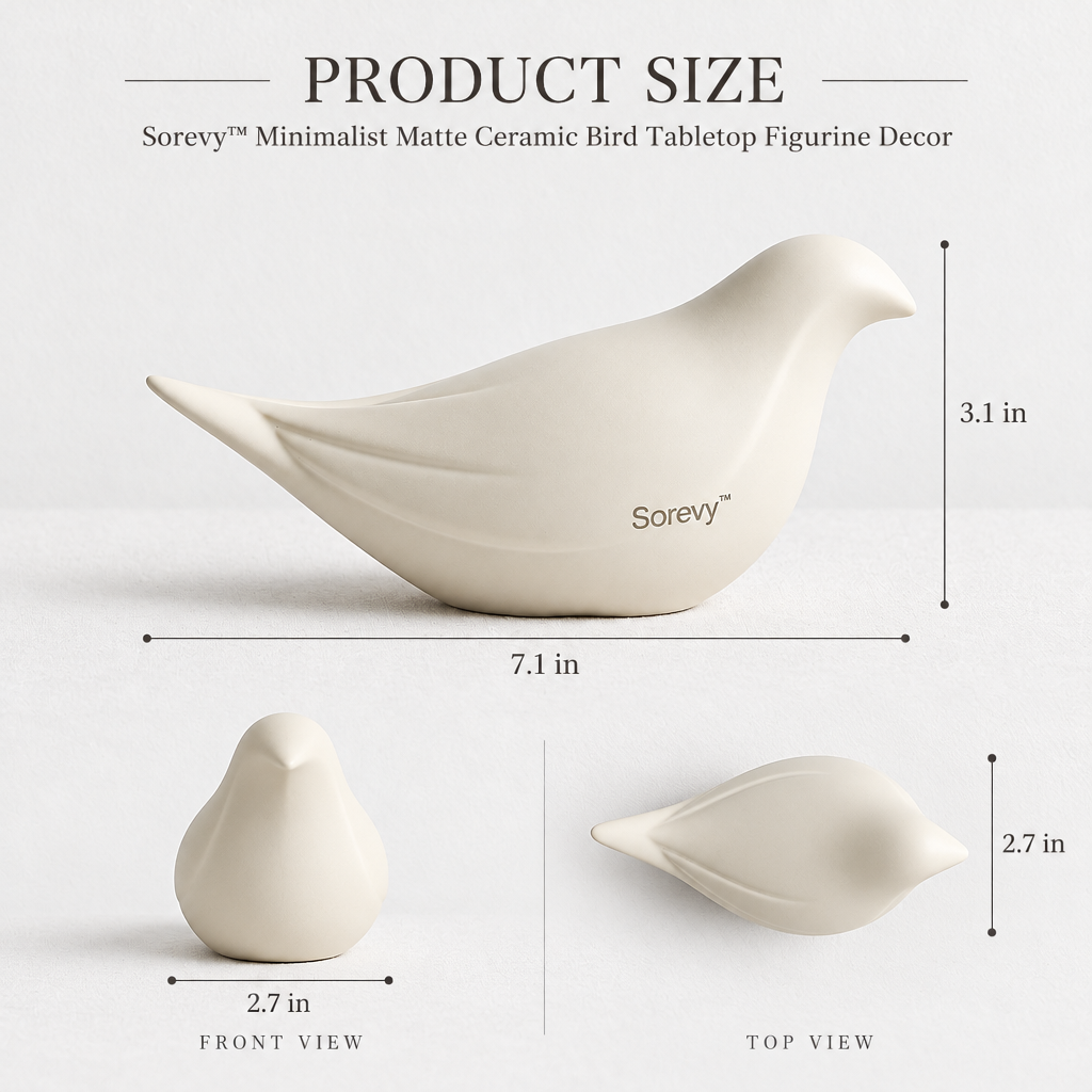 Sorevy™ Horizon Dove Tabletop Sculpture - detail 2