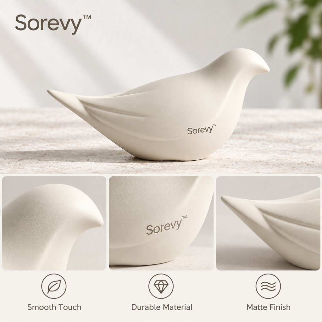 Sorevy™ Horizon Dove Tabletop Sculpture - detail 5