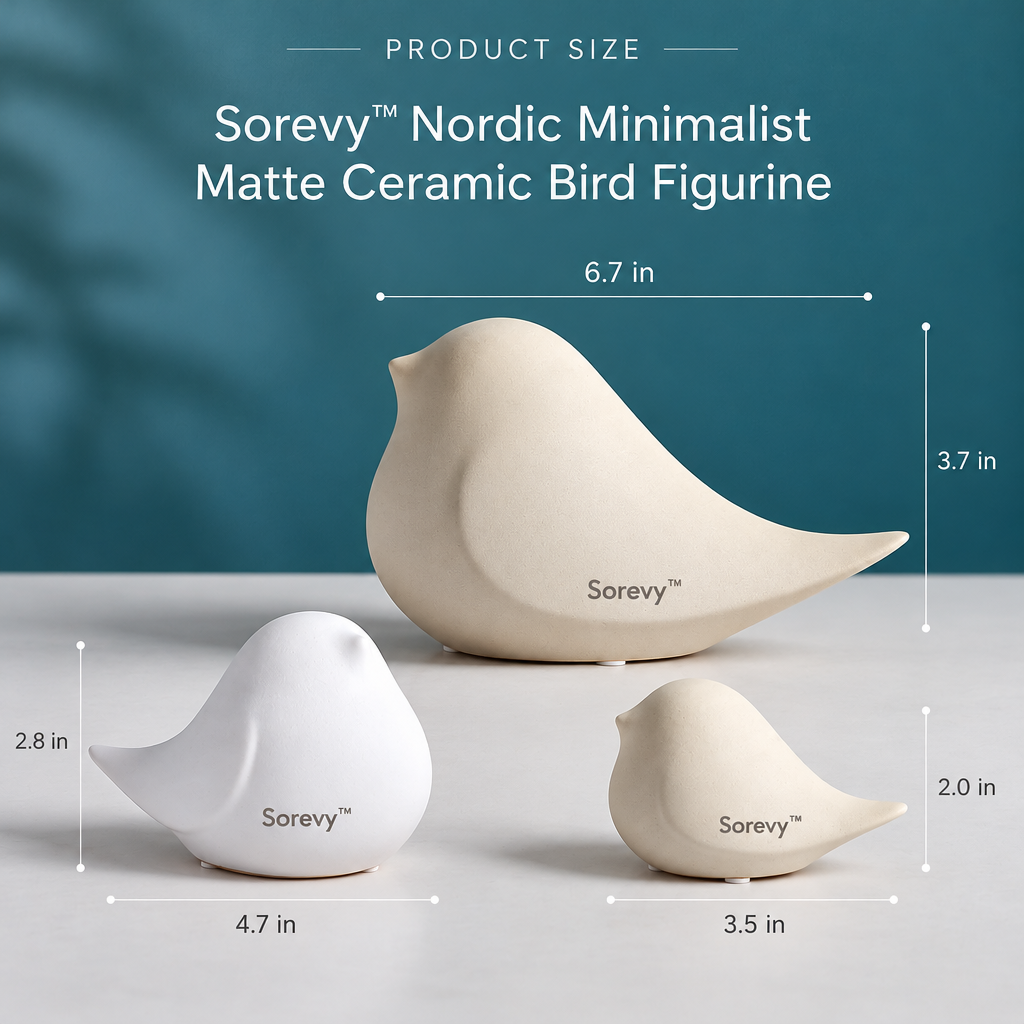 Sorevy™ Softstone Nordic Bird Family Set - detail 4