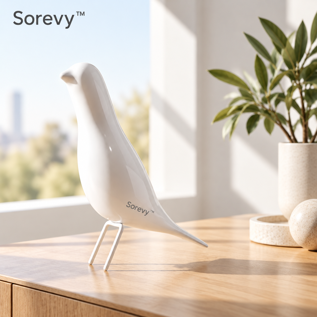 Sorevy™ Slender Dove Modern Sculpture